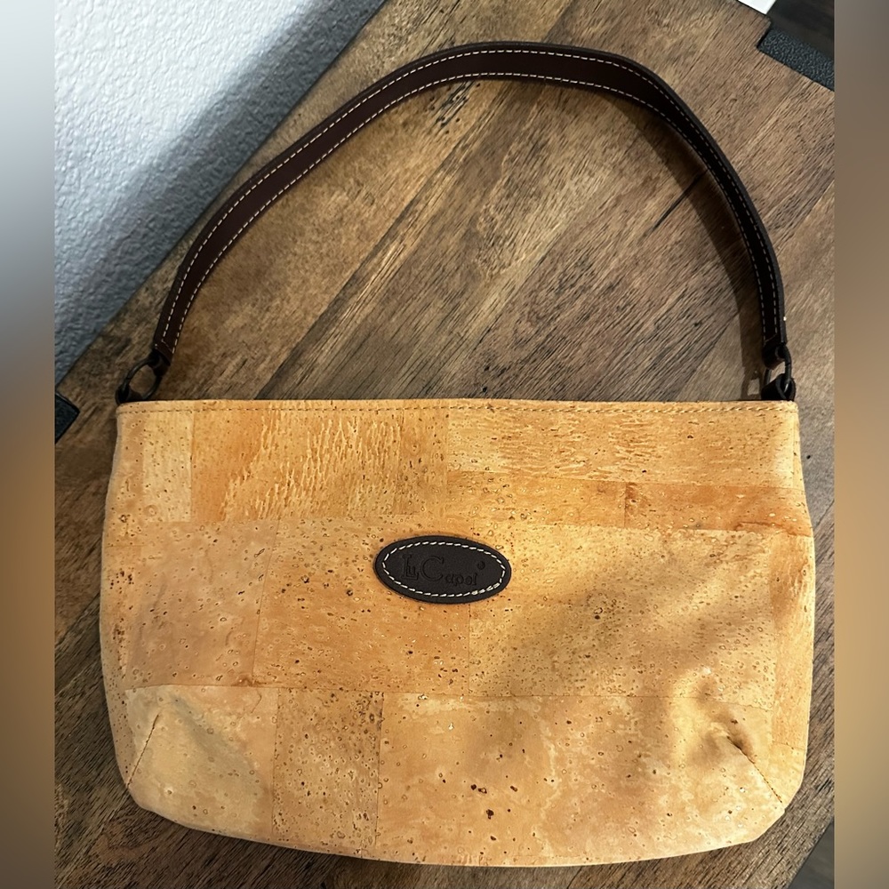 Lula Capel Cork Shoulder Bag from Portugal